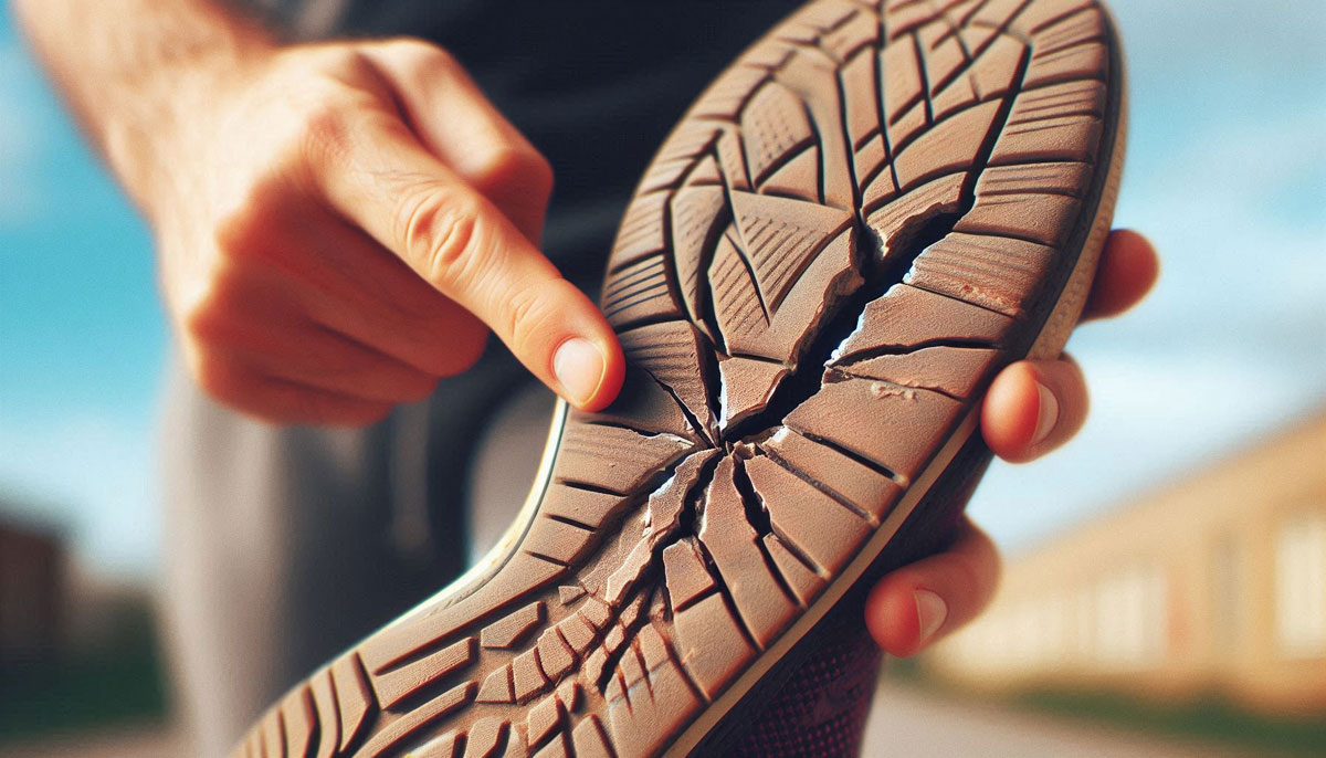 тріснула підошва треснула подошва cracked sole sole is cracked
