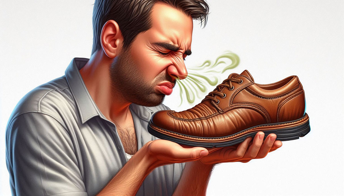 Неприємний запах взуття Неприятный запах обуви Unpleasant smell of shoes