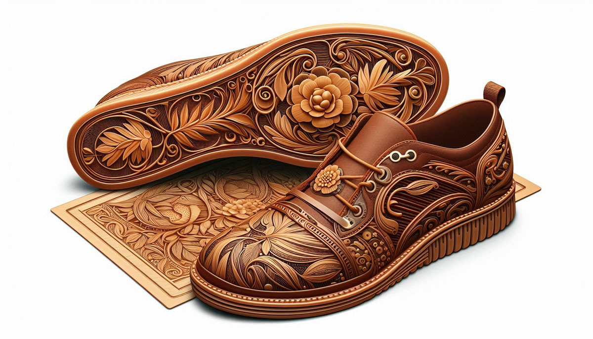 Підошва з декоративними вставками Подошва с декоративными вставками Soles with decorative inserts